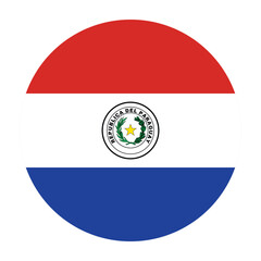 Obraz premium paraguay-flag