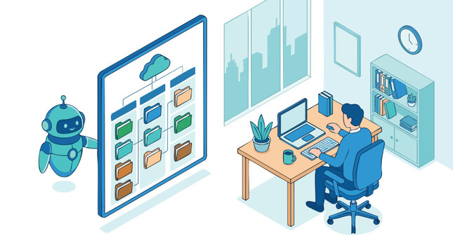 Robot Assisting in Office Organization