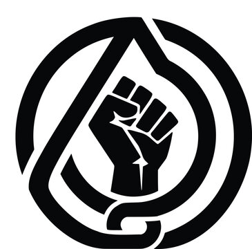 Atheism solidarity illustration, atheist symbol for secularism freedom non-believers humanism vector