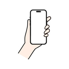 スマートフォンを持つ手 © zoe