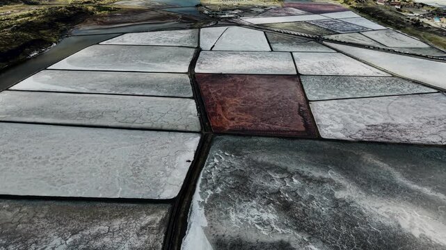 Lake Magadi kenya Sodaash Alkaline water salt lake Trona mineral deposits rift valley kenya . kenyan lake with Trona.
