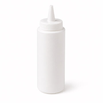 white plastic bottle