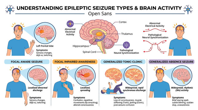 Epileptic Seizure Types and Brain Activity Explained