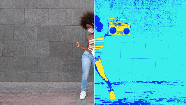 Premium Overlays Pop Art 3 &ndash; Comic Book Effects, Colorful Pop Art Overlays and Retro Graphic Style for Video Editing and Motion Graphics