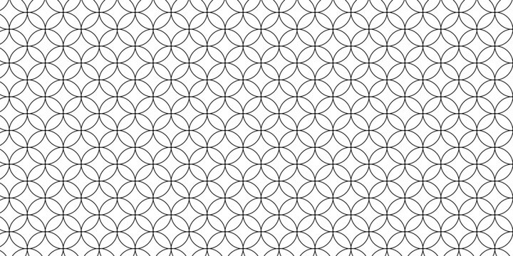 Abstract background vector seamless circle wave geometric illustration business futuristic. Ornament tile background. Colorful element line pattern.