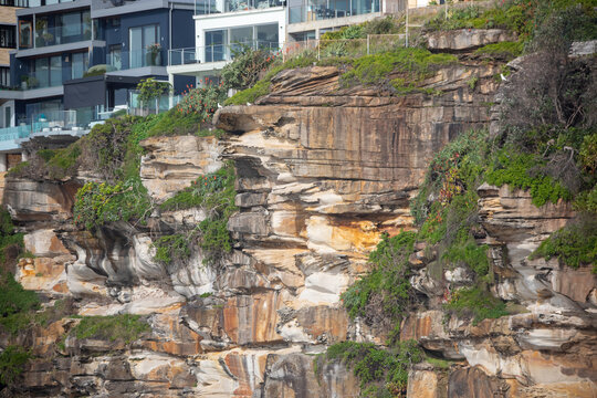 Modern Apartments Overlooking Scenic Coastal Cliff