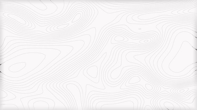 Shining outline topographic contour map like moving waves. Mountain terrain outline with backdrop lines. Liquid melt lines moving for waving background. Digital laser waves looping featuring smooth.