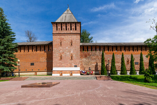 The Smolensk Fortress Wall is a monument of Russian defensive architecture