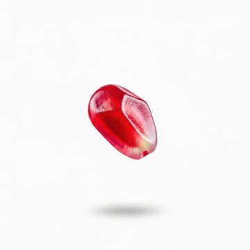 Macro Close-Up of a Pomegranate Seed &ndash; Vibrant Red Detail