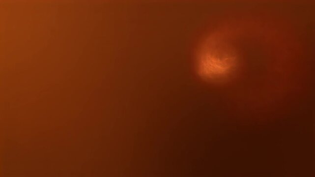 Elegant Flowing Fiery Light Ribbons with Warm Orange Amber Crimson Glow Motion Background Full HD