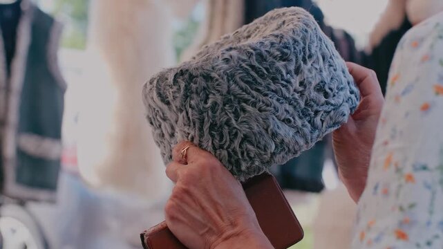 Traditional Moldovan and Romanian Astrakhan Fur Hats
