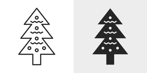 Fototapeta premium Christmas Cookies Icon represents festive holiday cookies and seasonal treats.