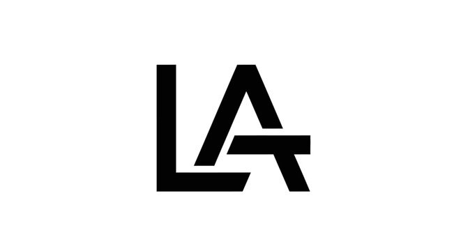 Los Angeles logo design.