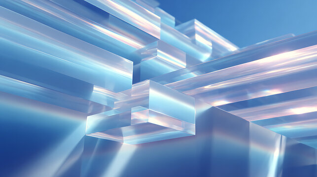 abstract flowing silver light trails background, futuristic glass motion design, digital technology art, elegant wave texture, modern minimal illustration