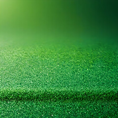 Fototapeta premium Vibrant green lawn grass texture, close-up view, realistic style, natural sunlight, empty background