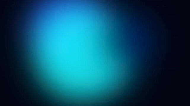 abstract clowing background deep ocean blue blurred light gradient loop for corporate network interface 4K