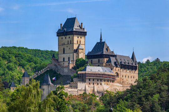 Karlstejn Castle in Czechia