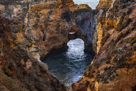 Algarve Coast From Ponta da Piedade In Portugal