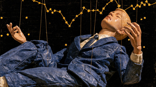 Baroque Puppet Drama of Corporate Surrender and Executive Control in Candlelight