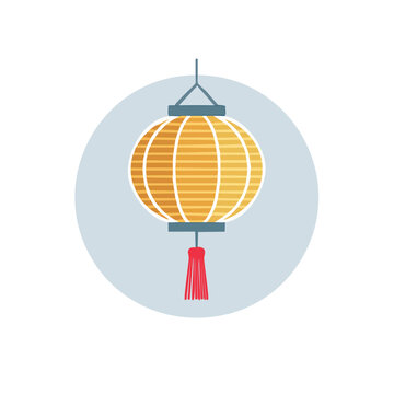Paper Lantern Flat Icon
