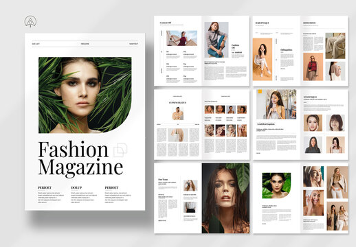 Fashion Magazine Layout