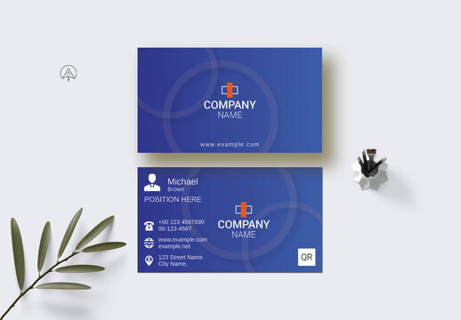 Business Card Layout