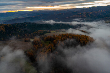 Dubne, Góry Leluchowskie, Beskid Sądecki, Karpaty, EU © Maciej G. Szling