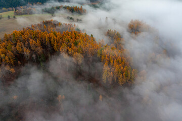 Małopolska, jesień , Góry Leluchowskie, Karpaty © Maciej G. Szling