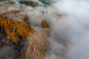 Małopolska, jesień , Góry Leluchowskie, Karpaty © Maciej G. Szling