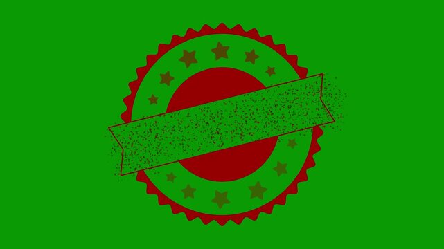 A red rubber stamp featuring an approved sign, for business and quality control concepts.
