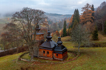 Cerkiew św. Michała Archanioła w Dubnem © Maciej G. Szling