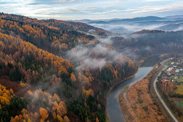 Małopolska, jesień , Góry Leluchowskie, Karpaty © Maciej G. Szling