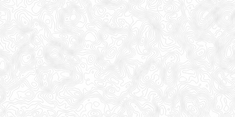 abstract white grid topography map hiking spiral texture. vector geographic contour mounted map wireframe background. © MST