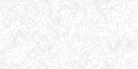 abstract white grid topography map hiking spiral texture. vector geographic contour mounted map wireframe background. © MST