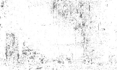 Fototapeta premium Distressed retro frame with grunge dots texture Monochrome grunge halftone background vector illustration