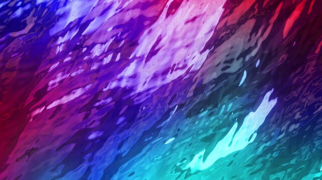 Futuristic Cyberpunk Glowing Purple and Blue Gradient Fluid Simulation - version 3