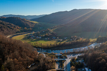 Małopolska, jesień , Milik, Karpaty © Maciej G. Szling