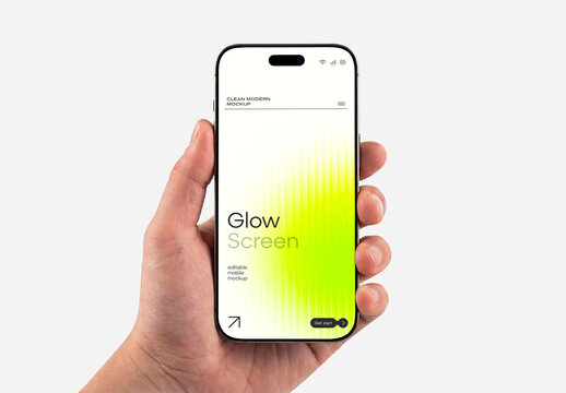 Phone Screen Mockup