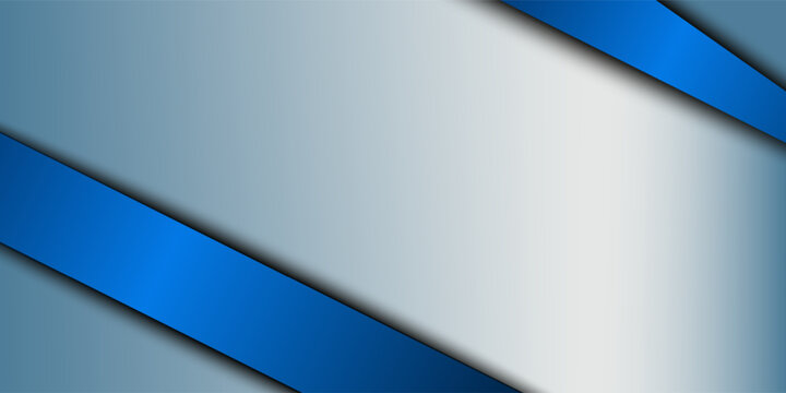 blue background vector message board for text and message design overlap dimension shadow graphic