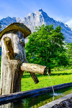 famous valley in austria - alpe eng