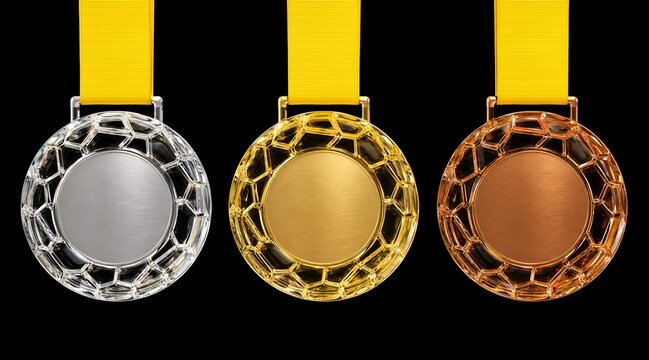 Exquisite Crystal Edge Victory Medals for 2026 Commonwealth Games