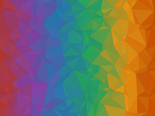Obraz premium Crystal Faceted Polygon Mesh Modern Vector Wallpaper