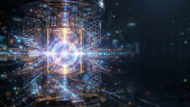 quantum computing concept