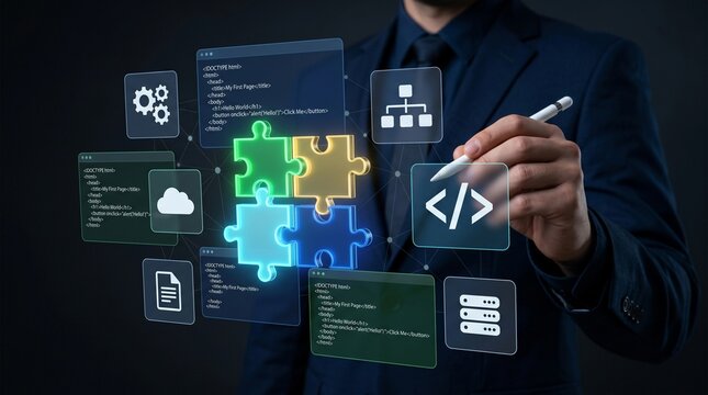 Low Code Development Platform with Visual Interface. Professional Using Stylus for Application Builder, Cloud Integration and Workflow Automation