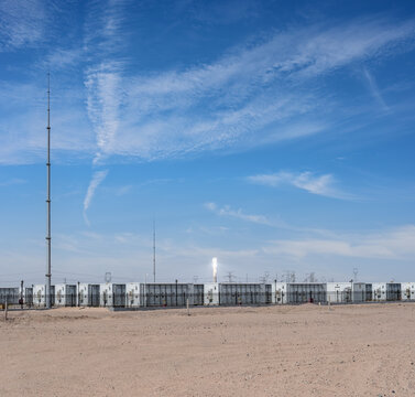 High Voltage Direct Energy Storage Units in the Gobi Desert