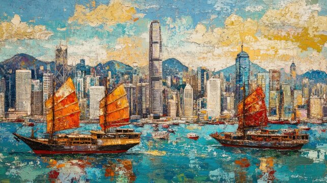 ship in the sea