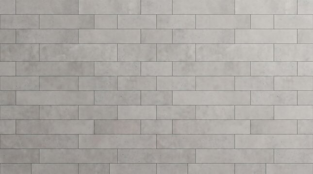 Seamless brick wall texture with gray and white pattern for background