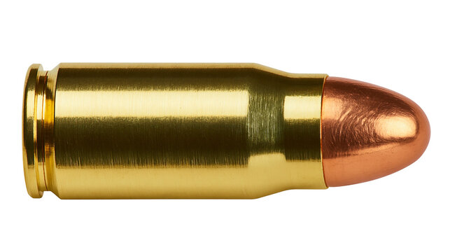 Golden bullet cartridge with copper tip