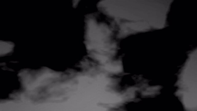 Abstract blurred light effect on dark background.