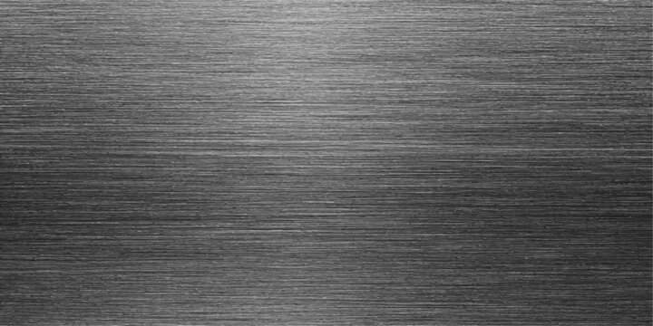 Abstract Black Metal Texture Background with Brushed Steel Surface Dark Grunge Fabric Canvas Pattern Vintage Metallic Material Wallpaper Backdrop Design